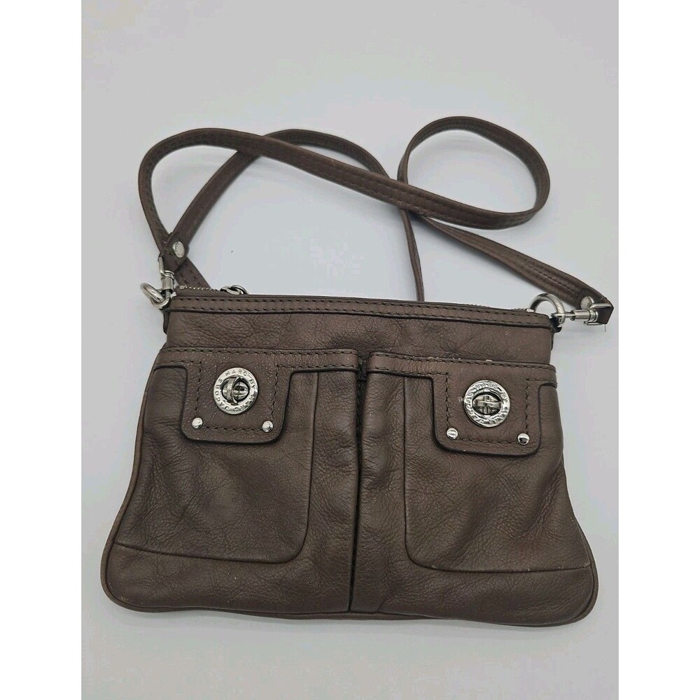 Marc by Marc Jacobs Tan Leather Crossbody Purse bag brown